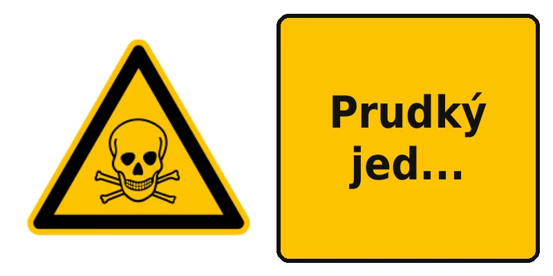 Prudký jed...