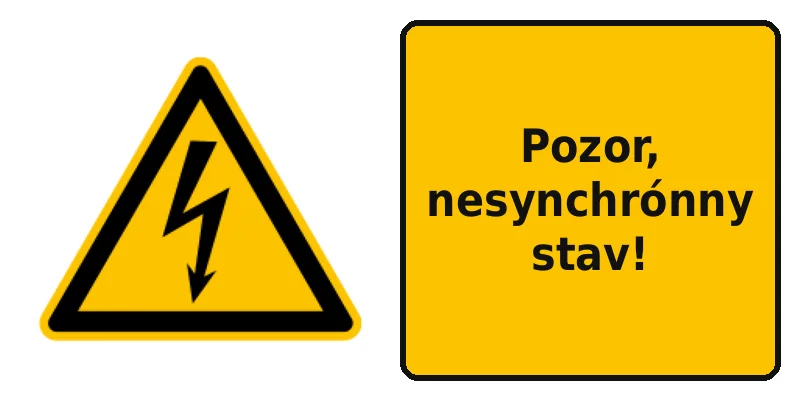 Pozor, nesynchrónny stav!