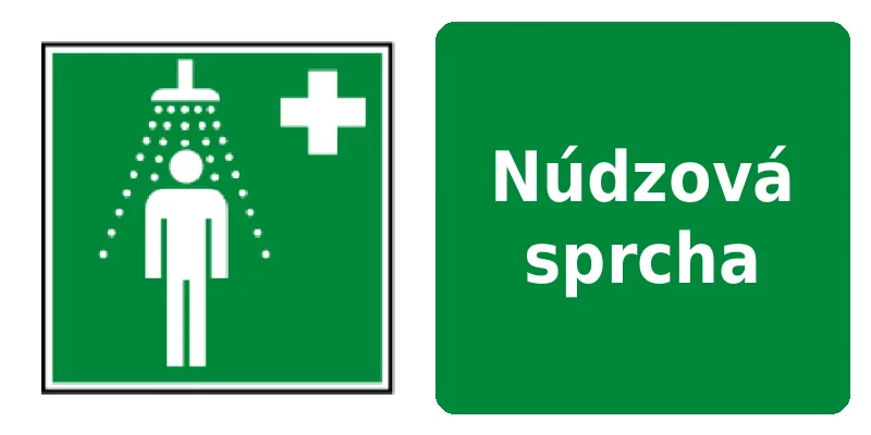 Núdzová sprcha