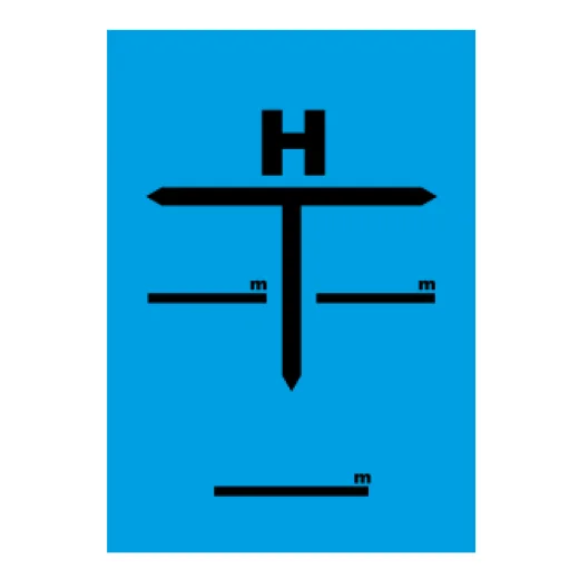 Označenie podzemných vodovodných armatúr – H (hydrant)