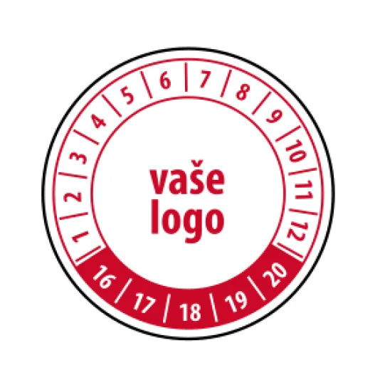 Vaše logo – červený