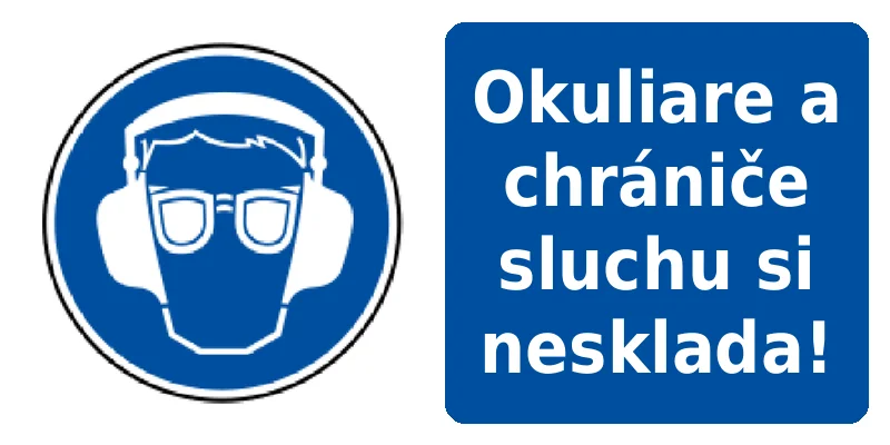 Okuliare a chrániče sluchu si nesklada!
