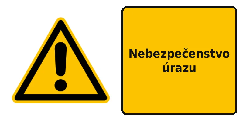 Nebezpečenstvo úrazu