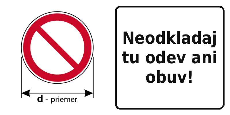 Neodkladaj tu odev ani obuv!