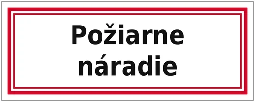 Požiarne náradie