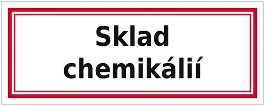 Sklad chemikálií