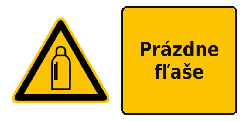 Prázdne fľaše