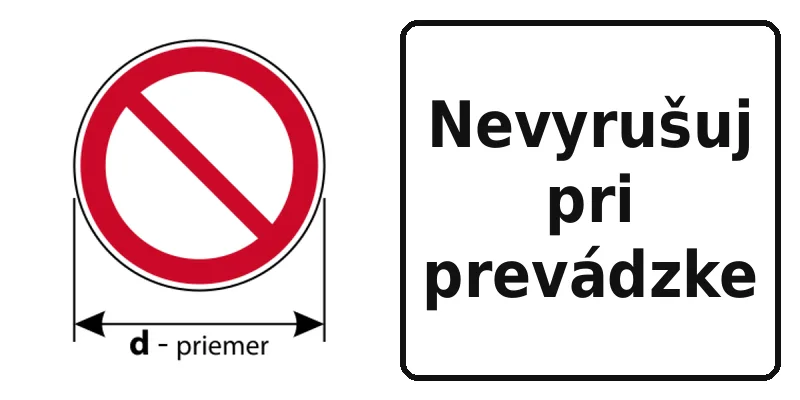 Nevyrušuj pri prevádzke