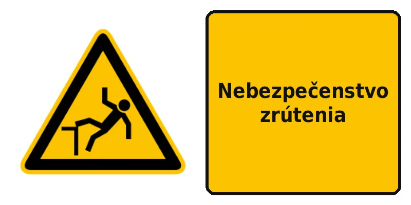 Nebezpečenstvo zrútenia