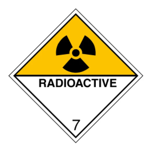 ADR č. 7D – rádioaktívne
