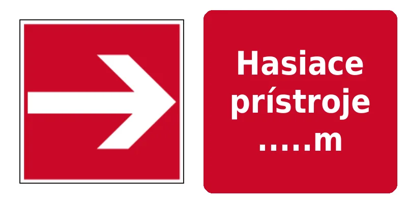Hasiace prístroje .....m
