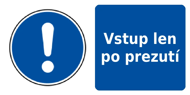 Vstup len po prezutí
