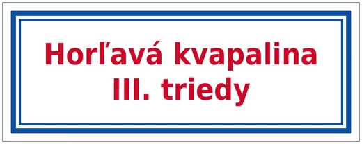 Horľavá kvapalina III. triedy