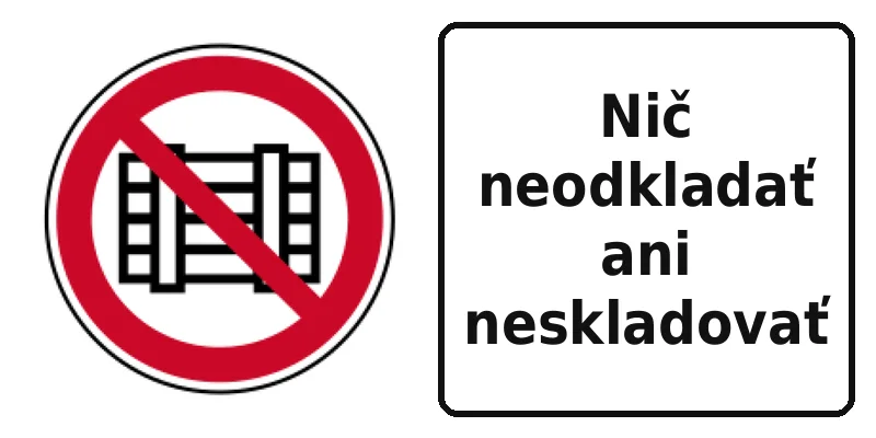 Nič neodkladať ani neskladovať