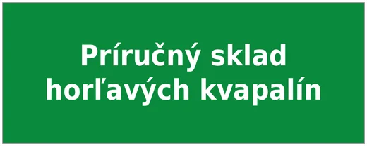 Príručný sklad horľavých kvapalín