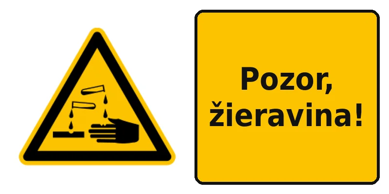 Pozor, žieravina!