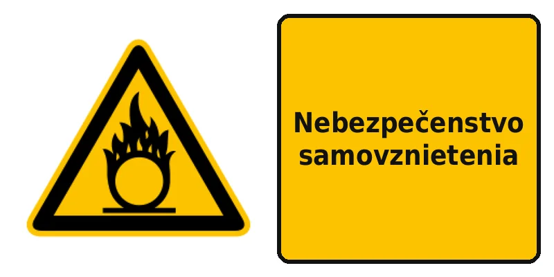 Nebezpečenstvo samovznietenia