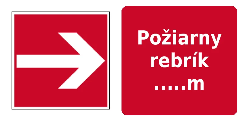 Požiarny rebrík .....m