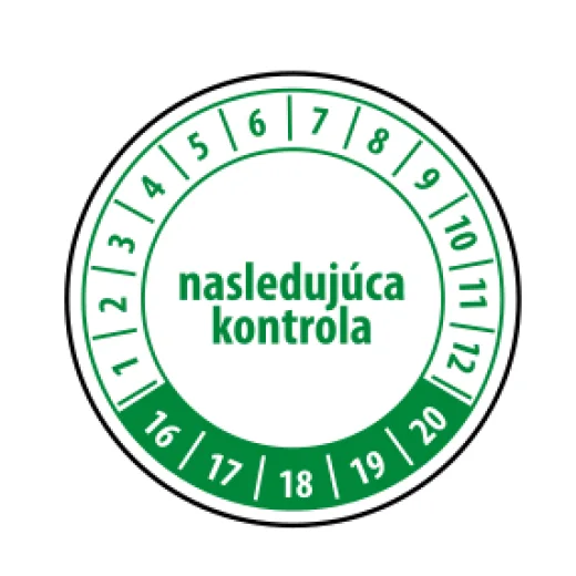 Nasledujúca kontrola – zelený