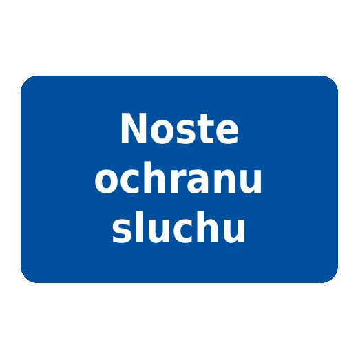 Noste ochranu sluchu