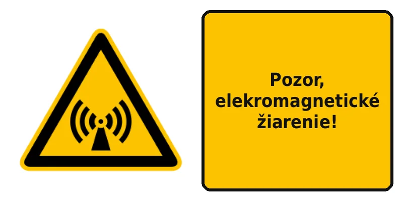 Pozor, elekromagnetické žiarenie!