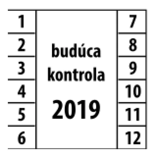 Budúca kontrola (mesiace 1–12, rok)