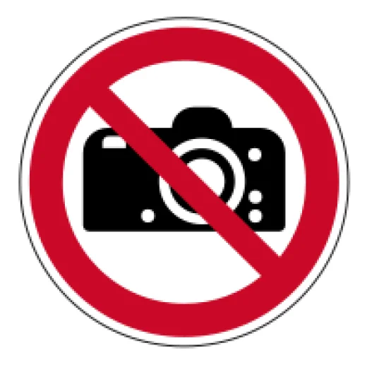 Zákaz fotografovania