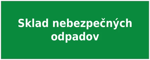Sklad nebezpečných odpadov