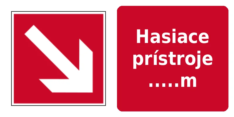 Hasiace prístroje .....m