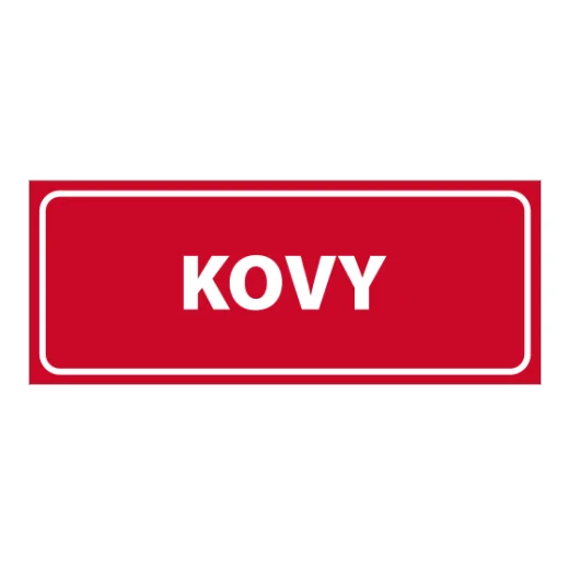 KOVY (červená)