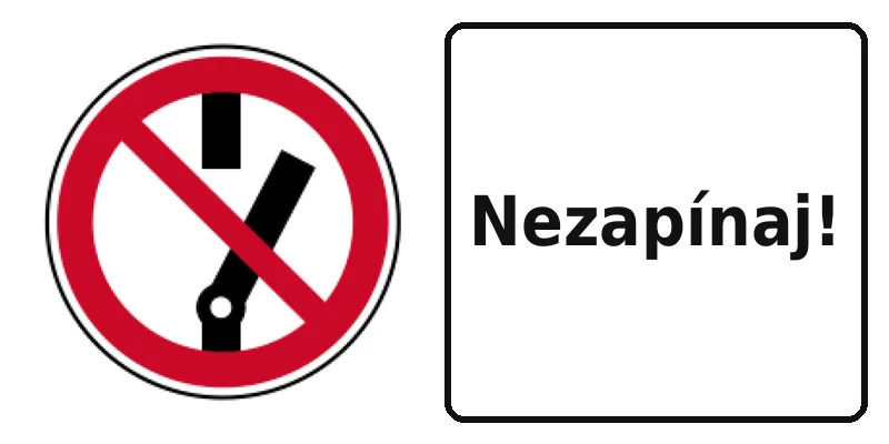 Nezapínaj!
