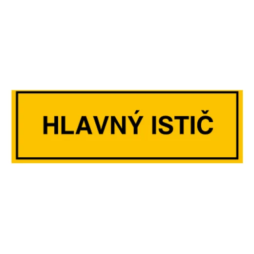 HLAVNÝ ISTIČ