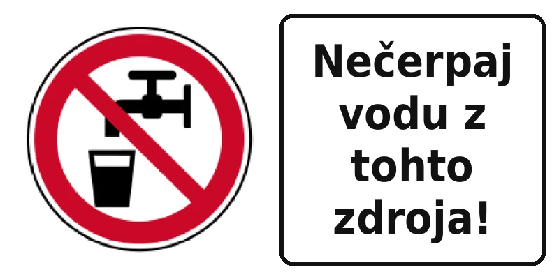 Nečerpaj vodu z tohto zdroja!