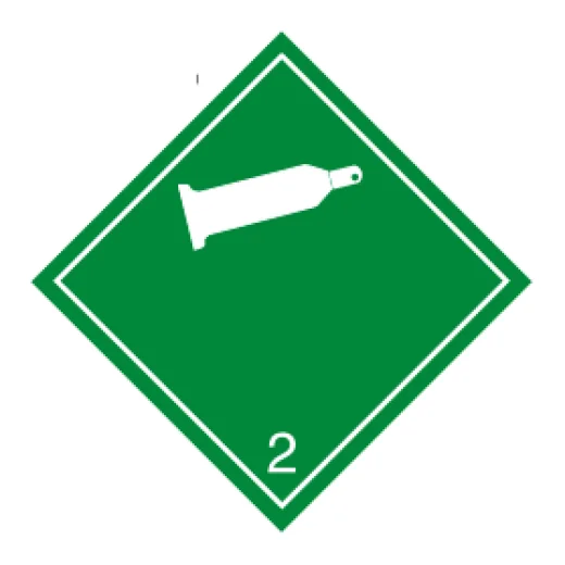 ADR č. 2.2 – nehorľavé nejedovaté plyny (biela fľaša)