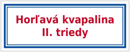 Horľavá kvapalina II. triedy