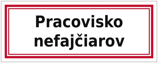 Pracovisko nefajčiarov