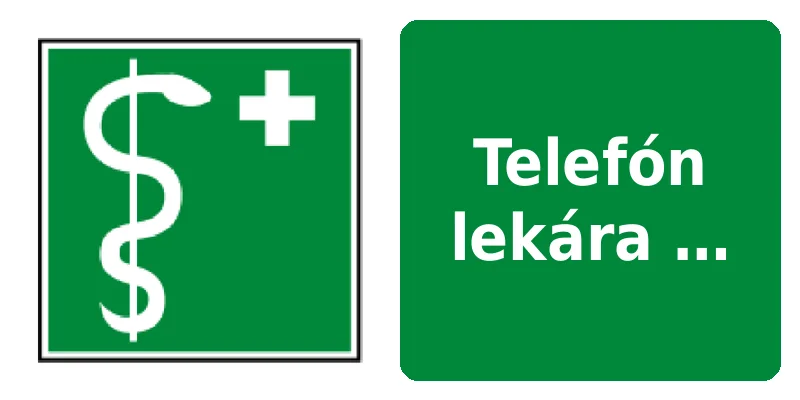 Telefón lekára …