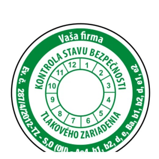 Kontrola stavu bezpečnosti tlakového zariadenia